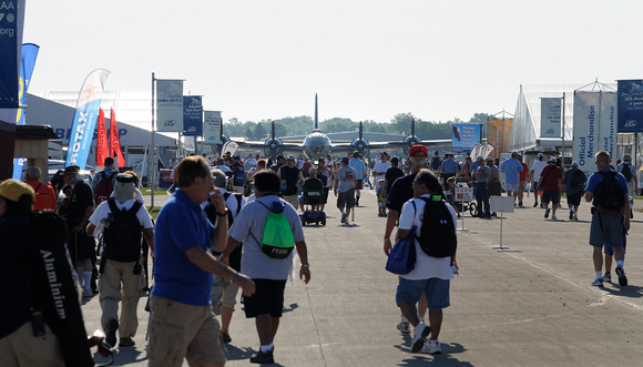 Early at the EAA, 8:20 AM